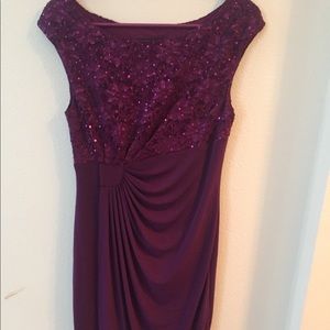 Purple dress
